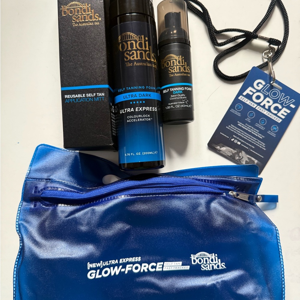 Bondi Sands Ultra Dark Self Tanning Foam Set - Black and Blue